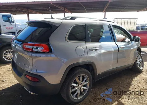 2018 Jeep Cherokee Limited Fwd из США, поврежденный, VIN 1C4PJLDX5JD585043